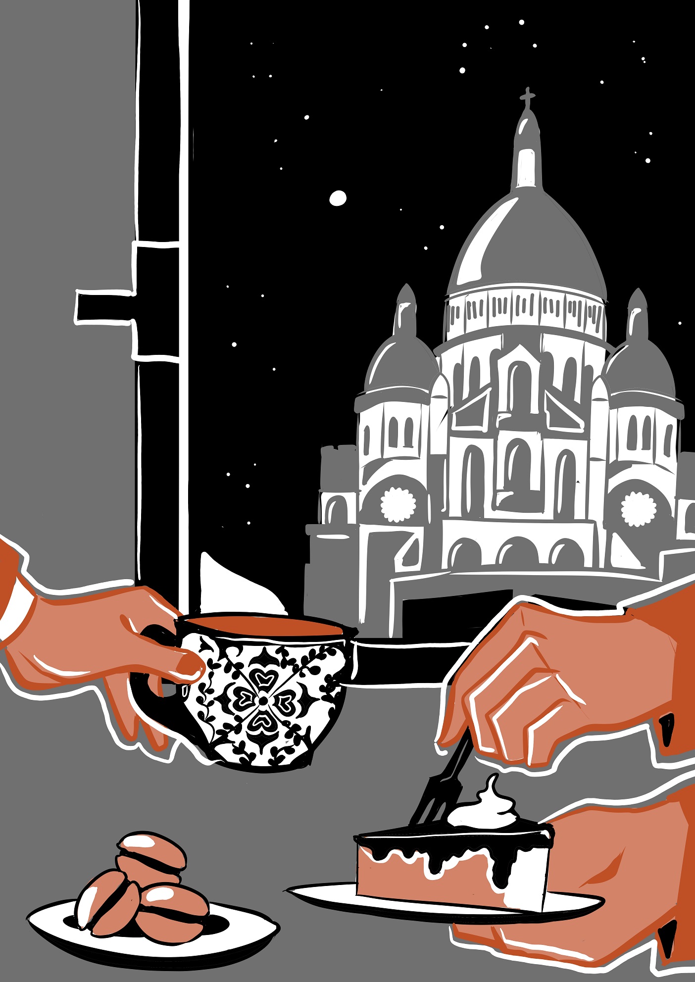 Schůzka na Montmartre.